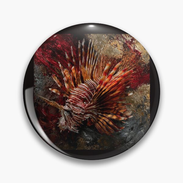 Item preview, Lionfish Majesty: The Elegant Predator of Tropical Reefs #3 designed and sold by Helios Be. Lavsh.