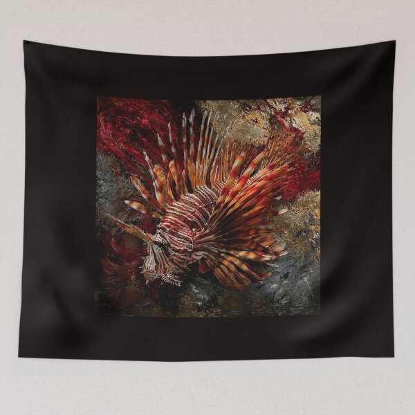 Item preview, Lionfish Majesty: The Elegant Predator of Tropical Reefs #3 designed and sold by Helios Be. Lavsh.