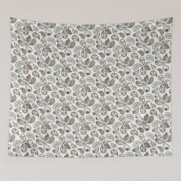 Item preview, Soft Boho Paisley on Off White designed and sold by chrisdembinski.
