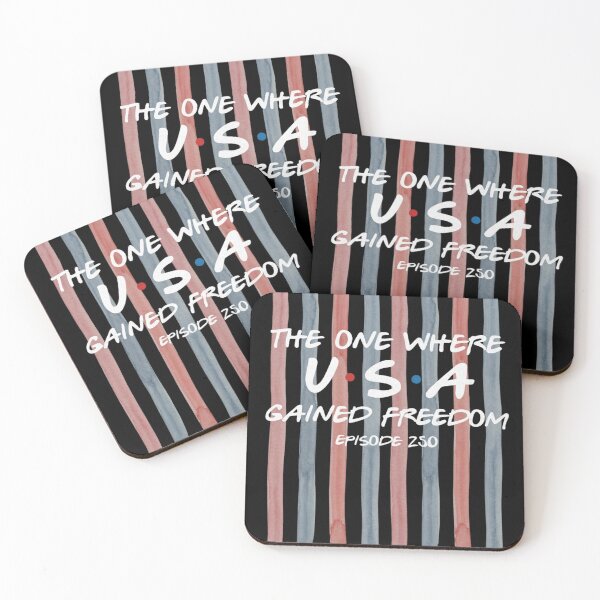 Item preview, The One Where USA Gained Freedom, America 250, 1776 2026 Semiquincentennial, 4th of July Coquette Striped designed and sold by ChaaiTee.