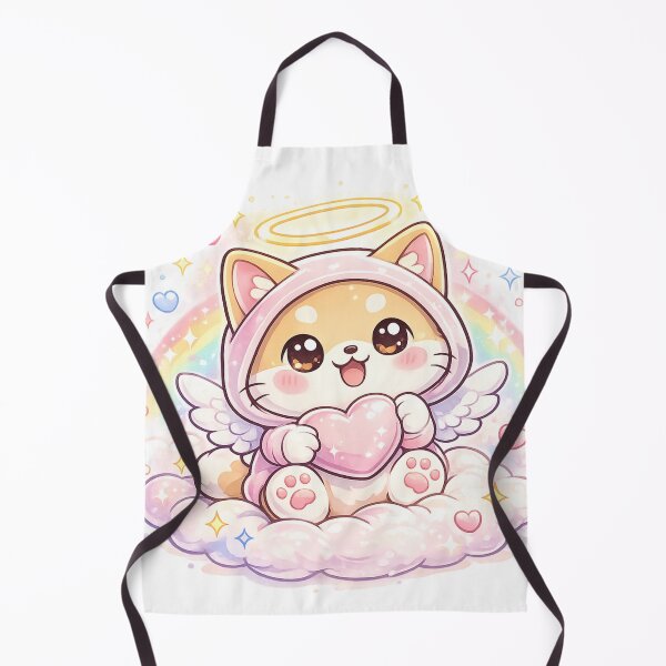Item preview, Kawaii Angel Fox – Pastel Dream Cloud designed and sold by AstraDrip Studio.
