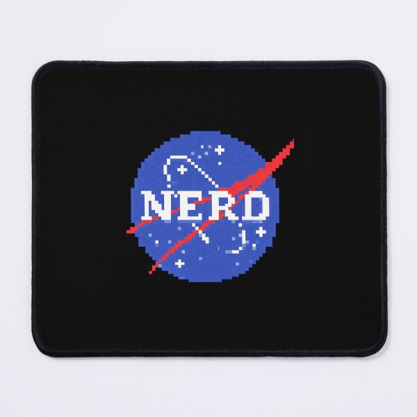 Item preview, Nerd Logo Pixel Art — NASA Parody designed and sold by Neirdo-Lab.