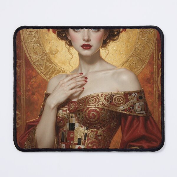 Item preview, Hyperrealism Ornate Portrait Art Nouveau Style  designed and sold by Davidaccio Collection .