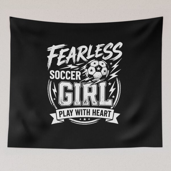 Item preview, Fearless Soccer Girl designed and sold by BrunoLinuxArt.