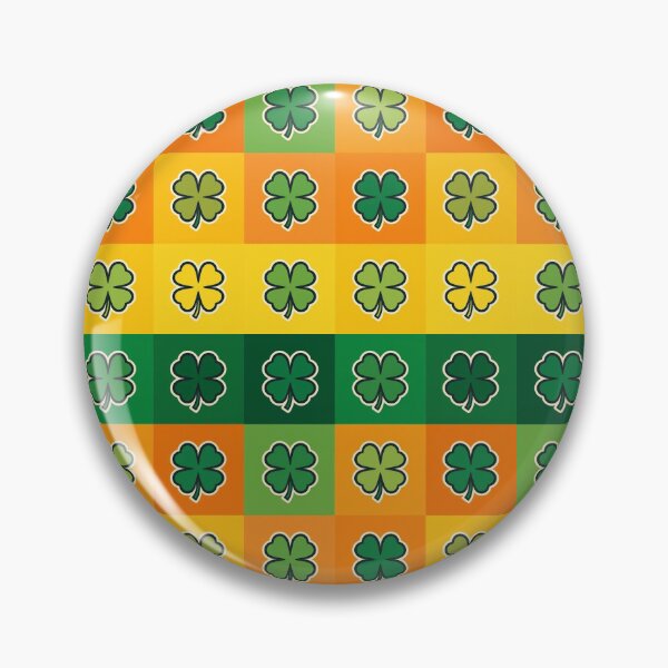 Item preview,  Four-leaf clovers in orange designed and sold by uunaa.