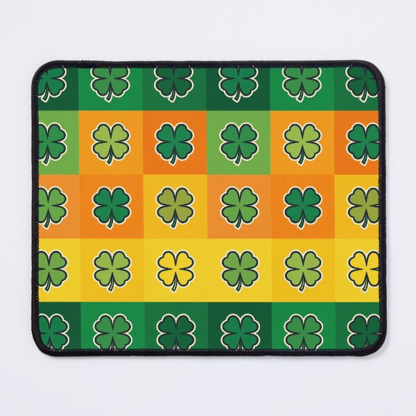 Item preview,  Four-leaf clovers in orange designed and sold by uunaa.