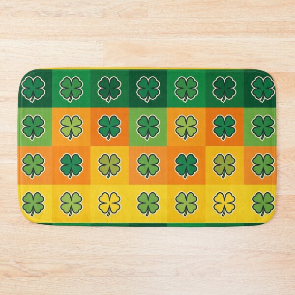 Item preview,  Four-leaf clovers in orange designed and sold by uunaa.