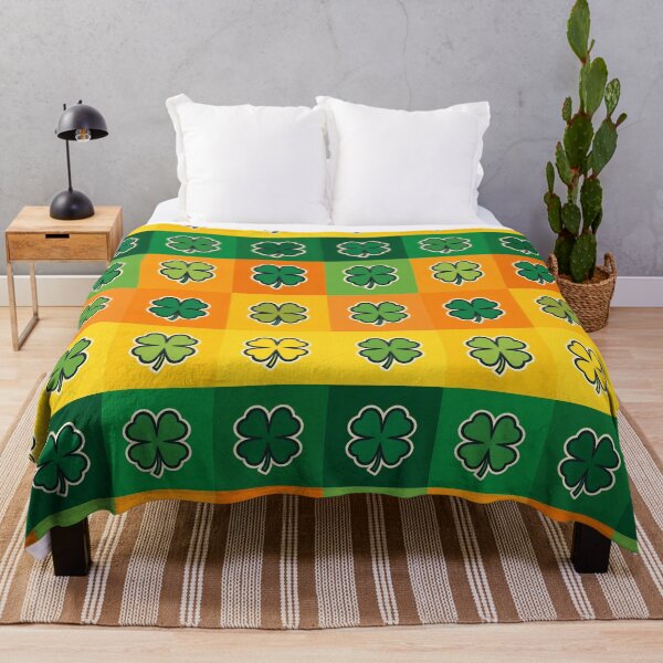 Item preview,  Four-leaf clovers in orange designed and sold by uunaa.