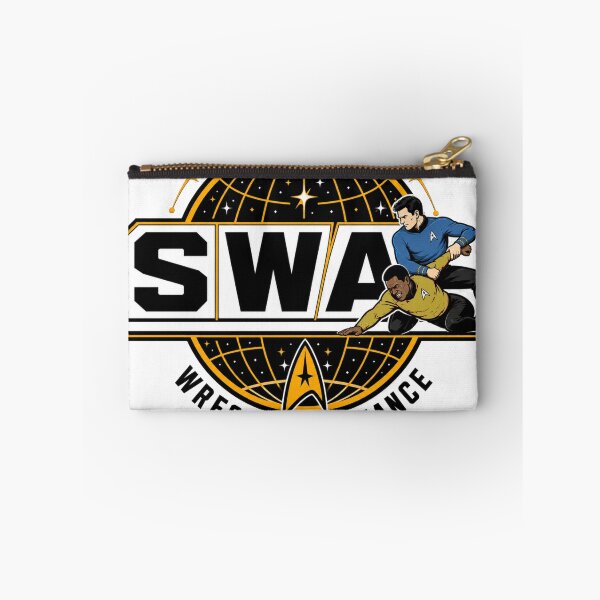 Item preview, Starfleet Wrestling Alliance Retro Sci-Fi Pro Wrestling Logo designed and sold by The Irish Whip.