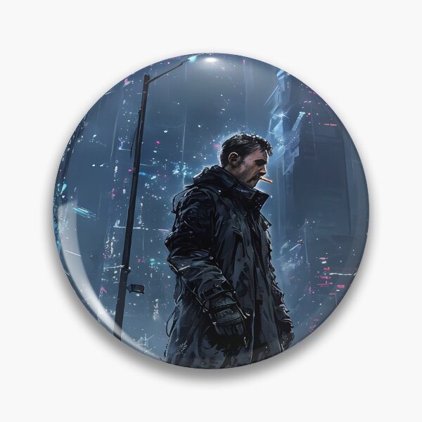 Item preview, Searching - Cyberpunk City Detective Art designed and sold by Modern Nest Art.