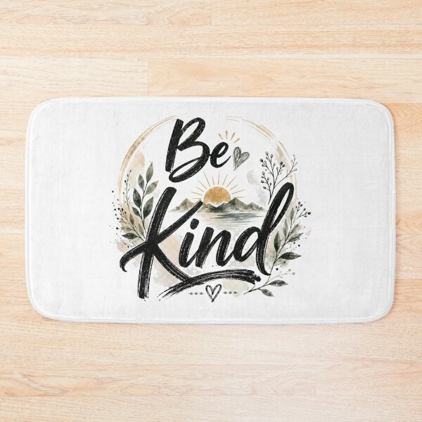 Item preview, Be kind with nature's touch designed and sold by Side Quest Co..
