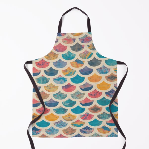 Item preview, Mermaid Or Fish Scales Print designed and sold by SeaStarMermaids.