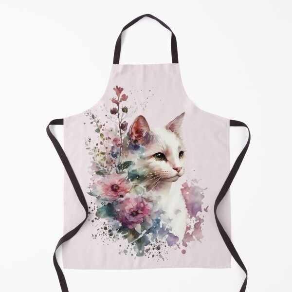 Item preview, Ivory Bloom Cat designed and sold by FloreDreamStudio.