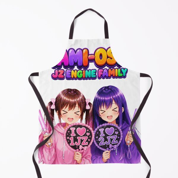 Item preview, Kami-Oshi JZ Engine Family - 1JZ & 2JZ Anime Girls JDM Kawaii designed and sold by AKIHABARAMOTORS.
