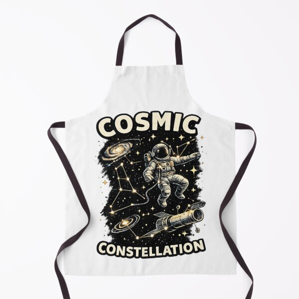 Item preview, Cosmic Constellation – Vintage Astronaut Space Design designed and sold by OrbitOdyssey.