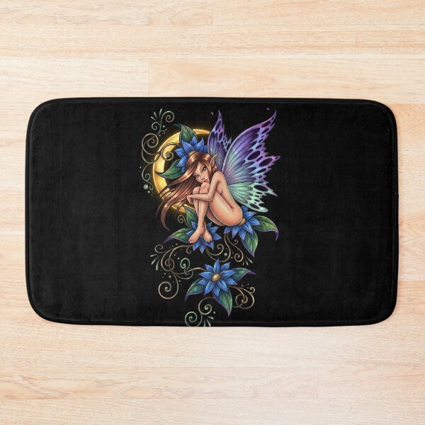 Item preview, Butterfly Fairy on Flowers in the Moonlight  designed and sold by RedemptionTees.