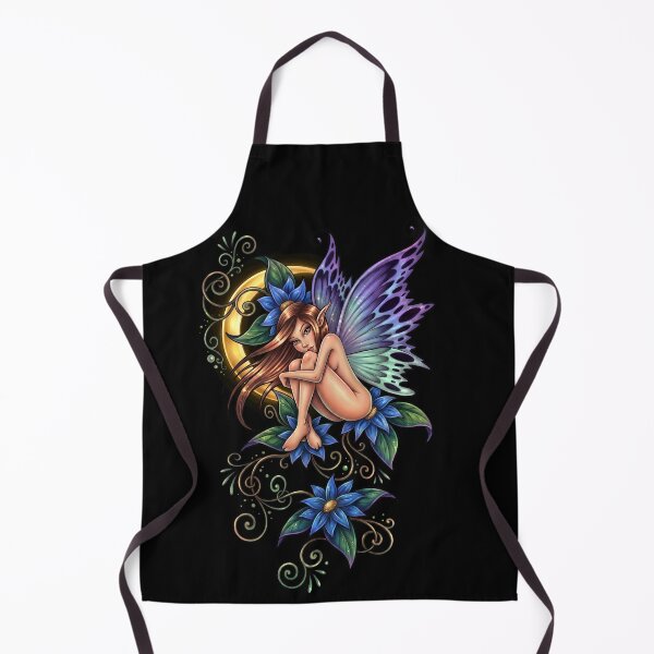 Item preview, Butterfly Fairy on Flowers in the Moonlight  designed and sold by RedemptionTees.