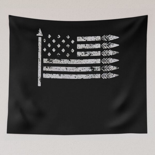 Item preview, Distressed Archery Flag designed and sold by SiarheiYur.