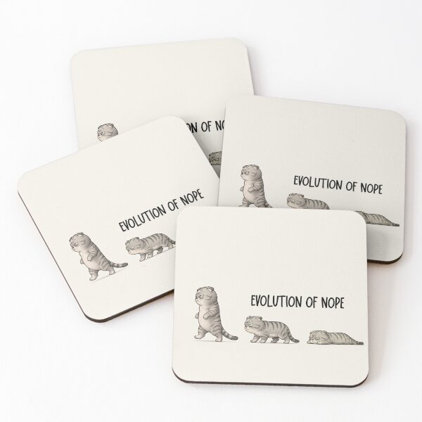 Item preview, Evolution of Nope designed and sold by YeeveMak.