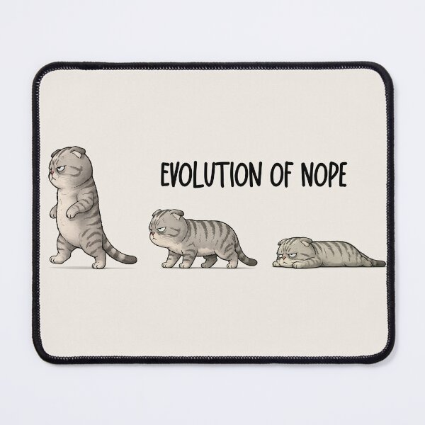 Item preview, Evolution of Nope designed and sold by YeeveMak.