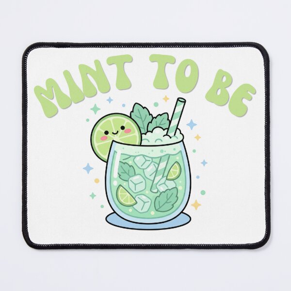 Item preview, Kawaii Mojito Cocktail Cute Pastel Summer Drink Aesthetic designed and sold by Snowy Studio Designs.