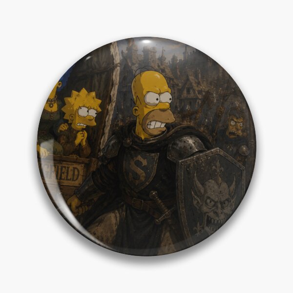 Item preview, Homer The Knight designed and sold by NapBros AI art.