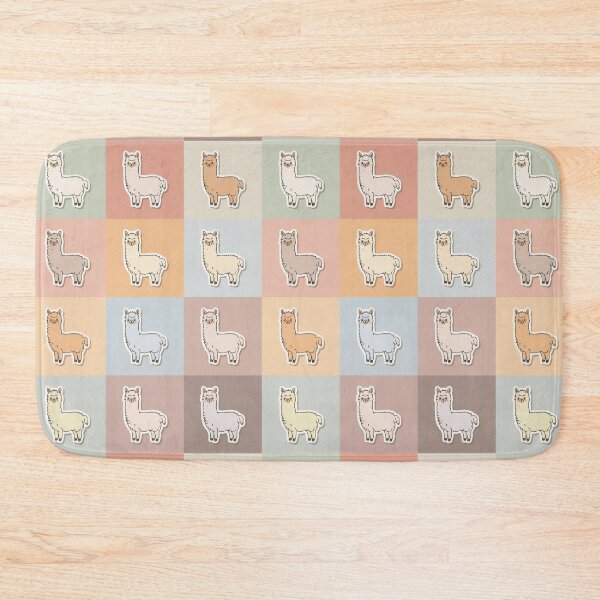 Item preview, Llamas in orange designed and sold by uunaa.