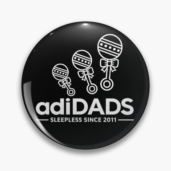Item preview, adiDADS Sleepless Since 2011 | Funny Fatherhood Baby Rattle Design designed and sold by OutBox-.