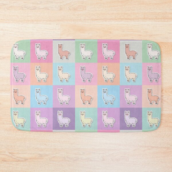 Item preview, Llamas in pastel designed and sold by uunaa.
