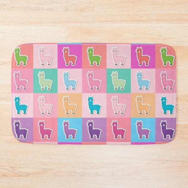 Item preview, Colorful llamas designed and sold by uunaa.