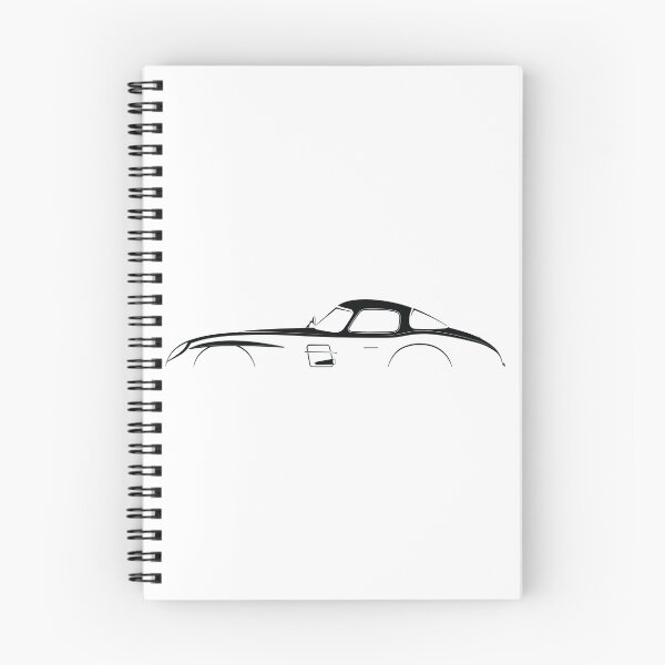 Item preview, 300 SLR Uhlenhaut Coupe (Black) designed and sold by Car Silhouettes.