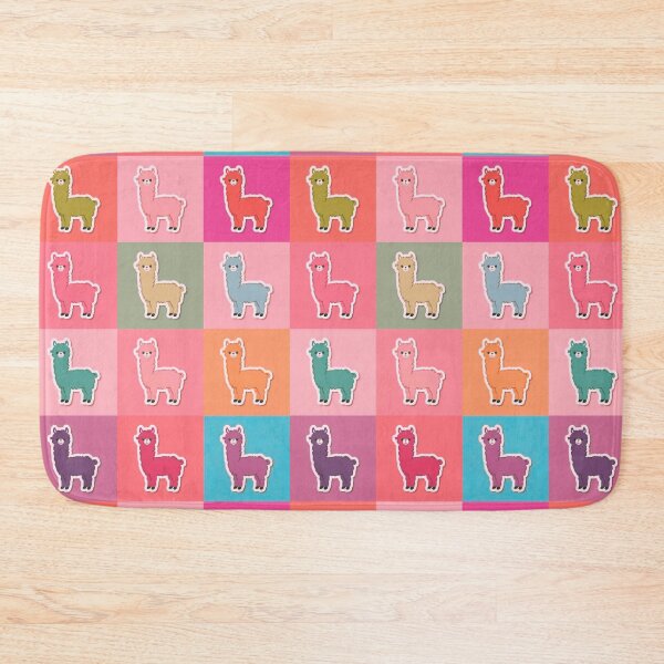Item preview, llama on pink designed and sold by uunaa.