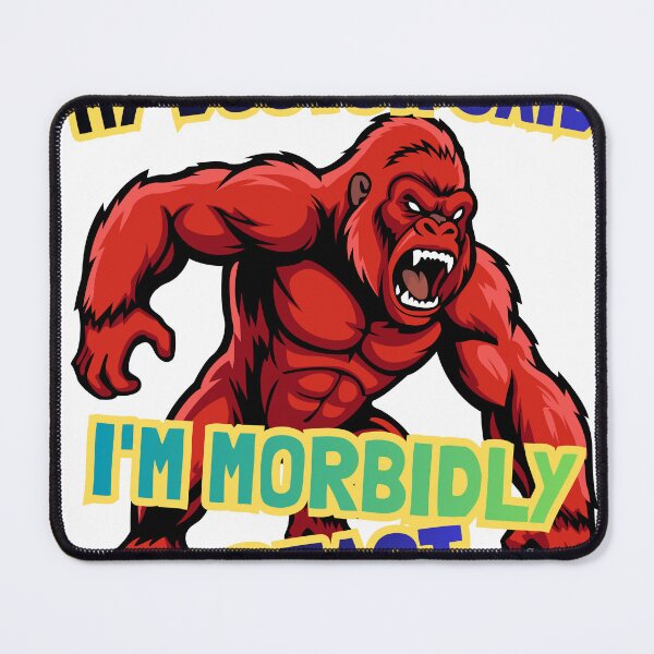 Item preview, My Doctor Said I'm Morbidly A Beast – Graphic Tee designed and sold by unicatello.