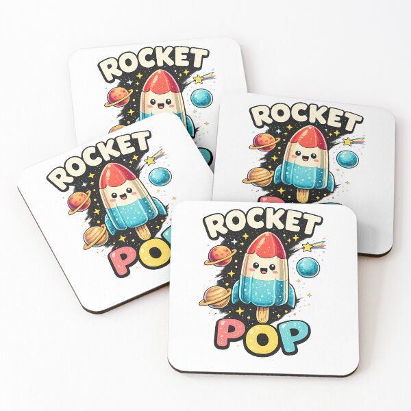 Item preview, Rocket Pop – Cute Space Popsicle Galaxy Design designed and sold by OrbitOdyssey.