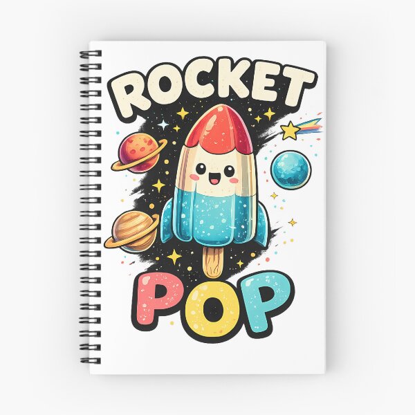 Item preview, Rocket Pop – Cute Space Popsicle Galaxy Design designed and sold by OrbitOdyssey.