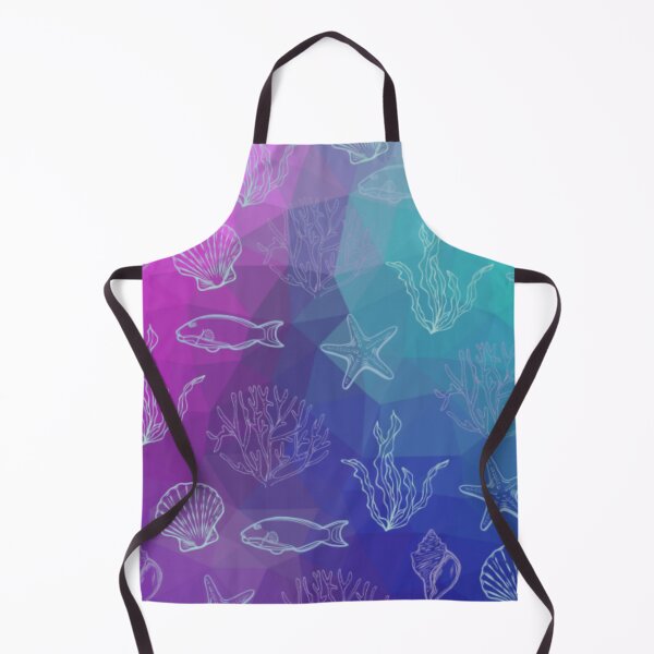 Item preview, Purple Pink Ocean Pattern designed and sold by SeaStarMermaids.