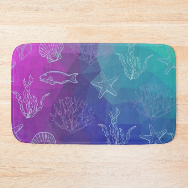 Item preview, Purple Pink Ocean Pattern designed and sold by SeaStarMermaids.