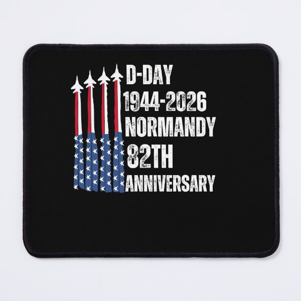 Item preview, D-Day 82nd Anniversary Operation Overlord Normandy 1944 Historical Tribute designed and sold by BOUCHERIT amine.