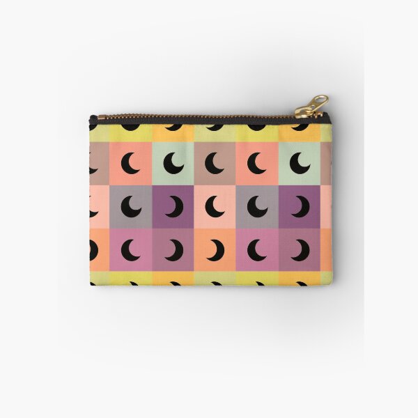 Item preview, Black moons on yellow designed and sold by uunaa.