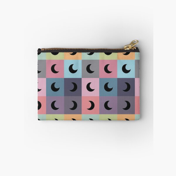 Item preview, Black moons on blue designed and sold by uunaa.