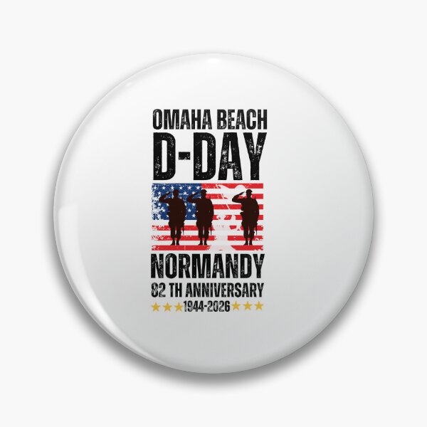 Item preview,  D-Day 82nd Anniversary Operation Overlord Normandy 1944 Historical Tribute designed and sold by BOUCHERIT amine.