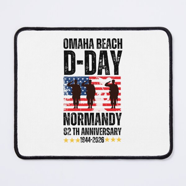 Item preview,  D-Day 82nd Anniversary Operation Overlord Normandy 1944 Historical Tribute designed and sold by BOUCHERIT amine.