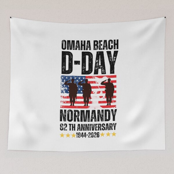 Item preview,  D-Day 82nd Anniversary Operation Overlord Normandy 1944 Historical Tribute designed and sold by BOUCHERIT amine.