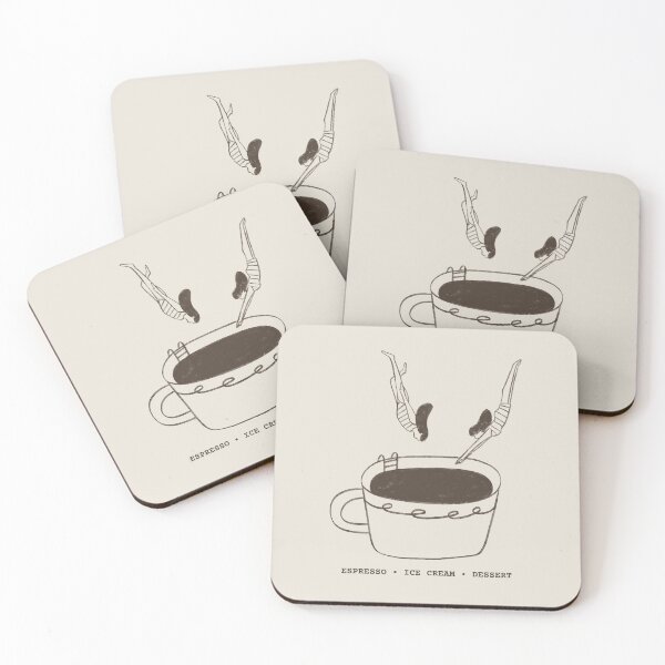 Item preview, Affogato Coffee designed and sold by SZPosterStudio.