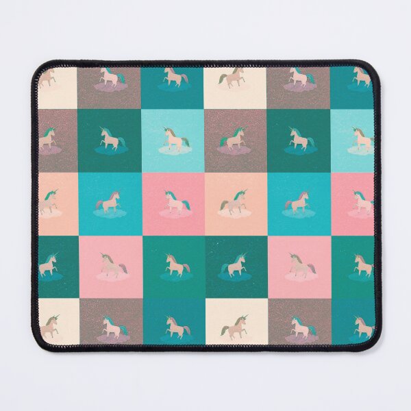 Item preview, Turquoise unicorns designed and sold by uunaa.