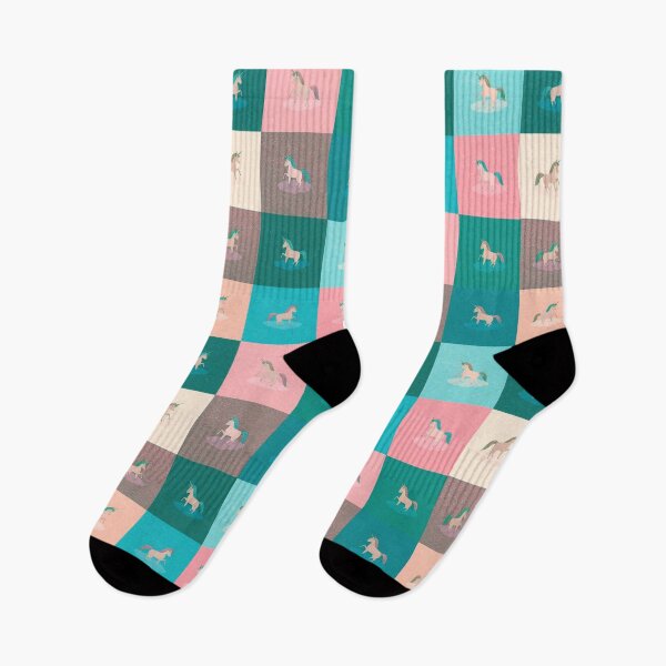 Item preview, Turquoise unicorns designed and sold by uunaa.