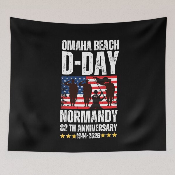 Item preview,  D-Day 82nd Anniversary Operation Overlord Normandy 1944 Historical Tribute designed and sold by BOUCHERIT amine.