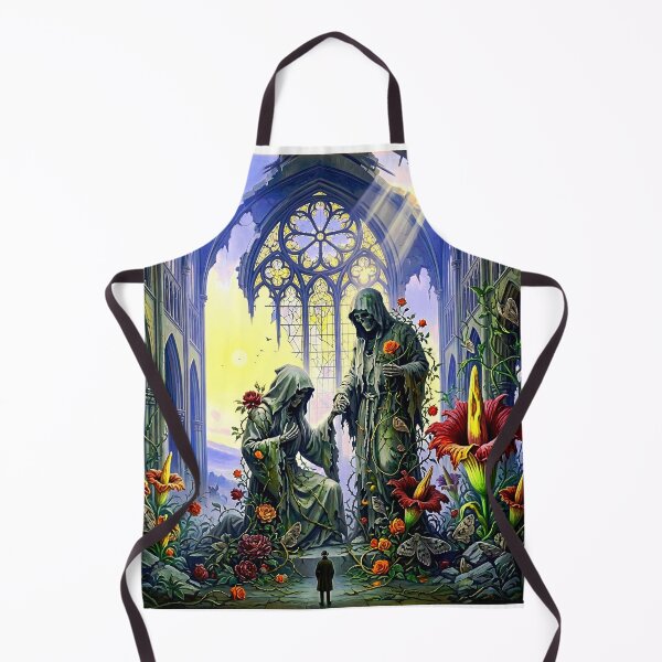 Item preview, Dark Gothic Art & Fine Art Prints (1:1 Square Posters) designed and sold by Cyber-ART-Studio.