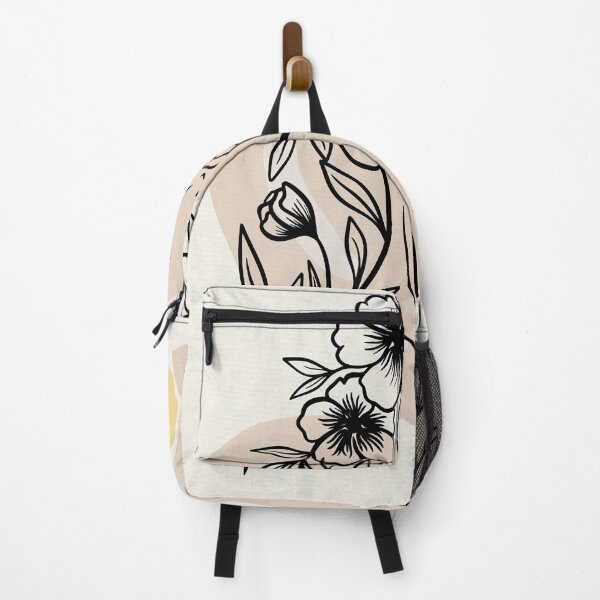 Item preview, Aesthetic Flower Head Woman Line Art - Boho Floral Female Portrait Poster designed and sold by Mora Lisa.