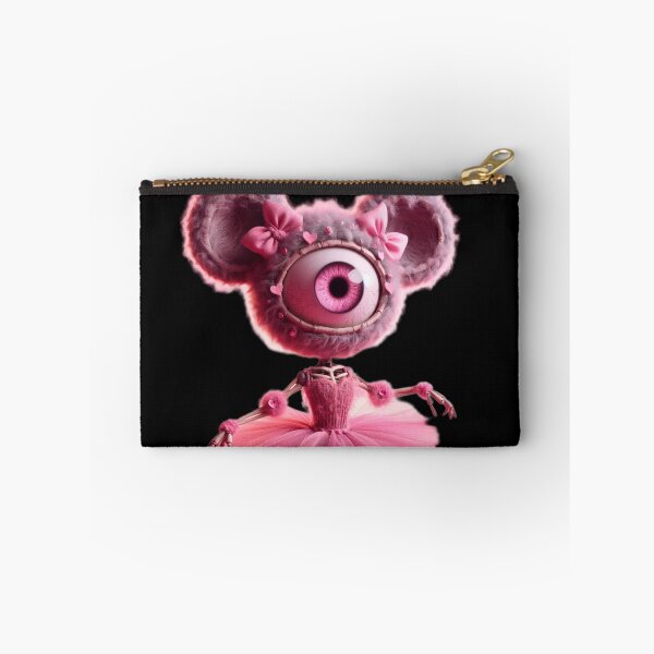 Item preview, Pink Cyclops Ballerina Doll with Heart Accents designed and sold by LujziWorld.
